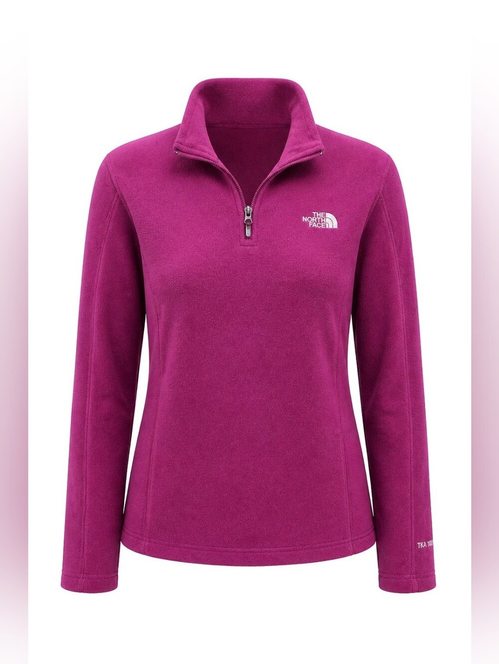 The North Face Women's Fleece Pullover Jacket in Magenta Sz Large